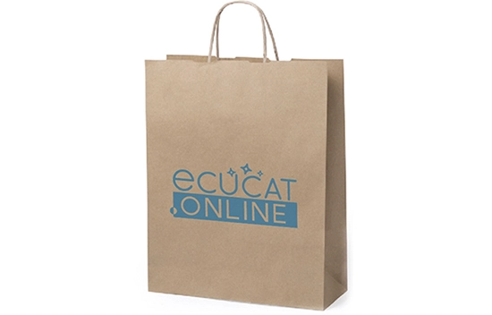 Bolsa de papel personalizada para Ecucat